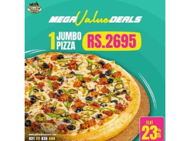 Yellow Taxi Pizza Co. Mega Value Deal 4 For Rs.2695/-image-1303